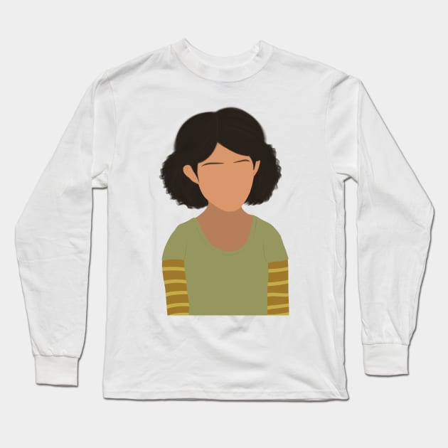 The Walking Dead Game Season 1 Clementine Fan Art Long Sleeve T-Shirt by senaeksi